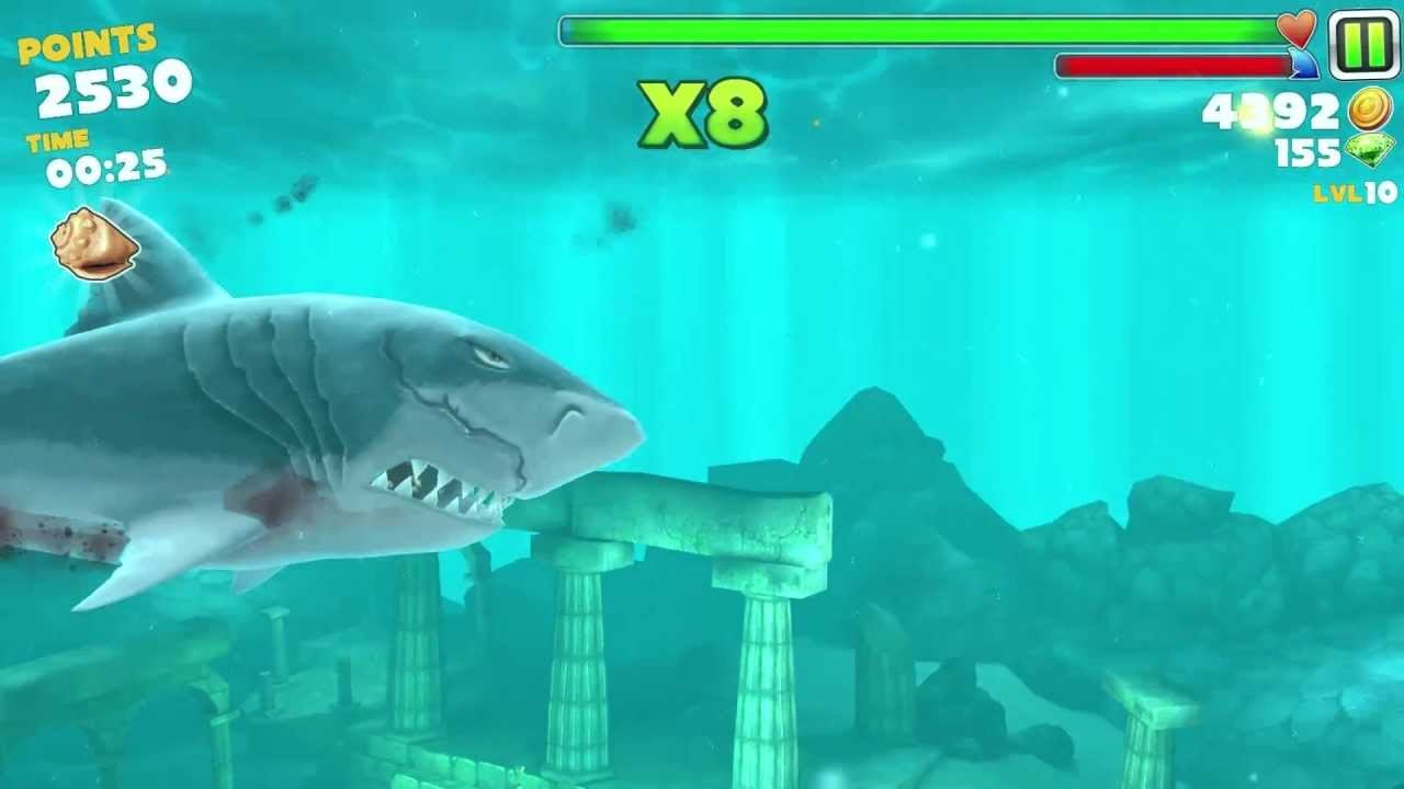 Hungry Shark Evolution V 1.8.1 [MOD] - скачать бесплатно